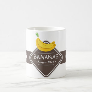 Tasse de logo de BANANES