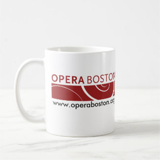 Tasse de logo de Boston d'opéra