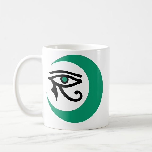 Tasse de logo de LunaSees (2 dégrossis : (Gauche)