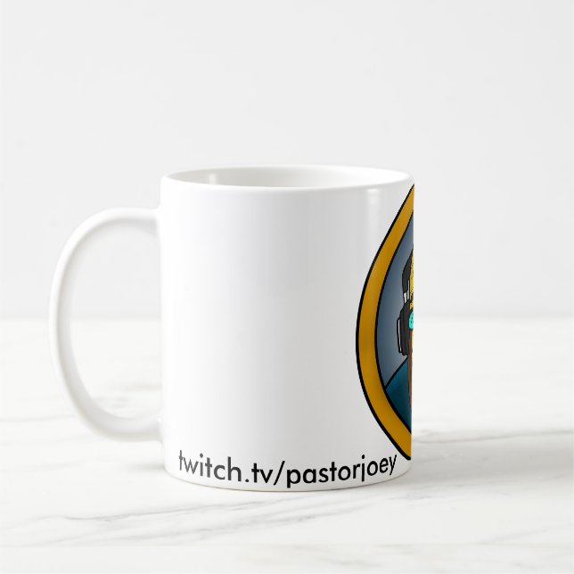 Tasse de logo de PastorJoey (Gauche)