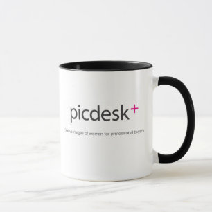 tasse de logo de picdesk grande