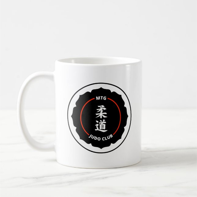 Tasse de logo de plan de club de judo de MTG (Gauche)