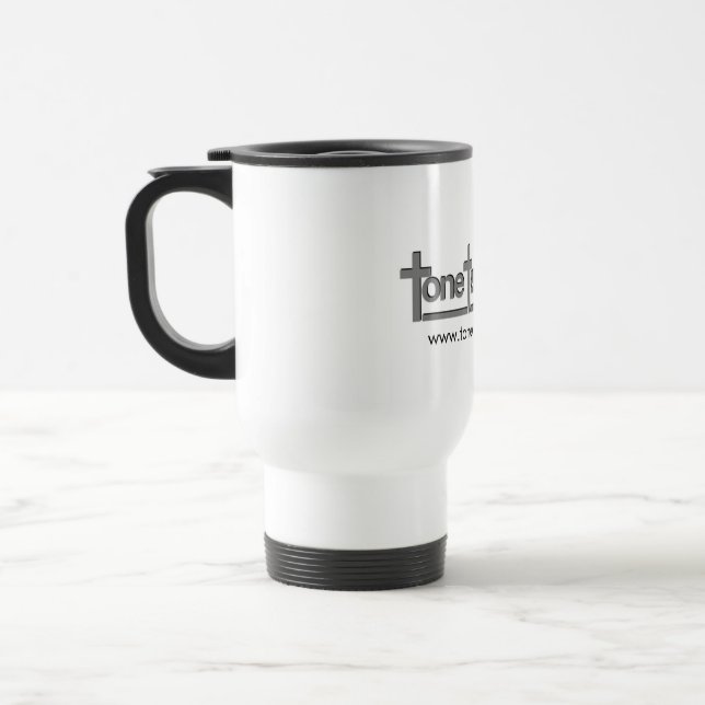 Tasse de logo de temples de ton (Gauche)