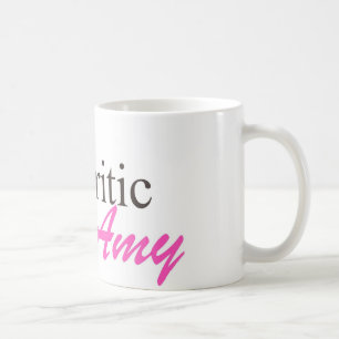 Tasse de logo de TVCriticAmy