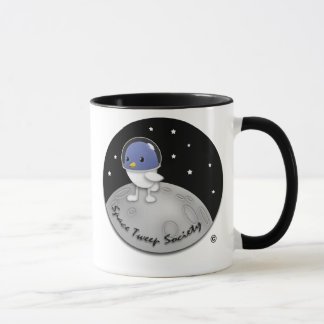 Tasse de logo de Tweep de l'espace
