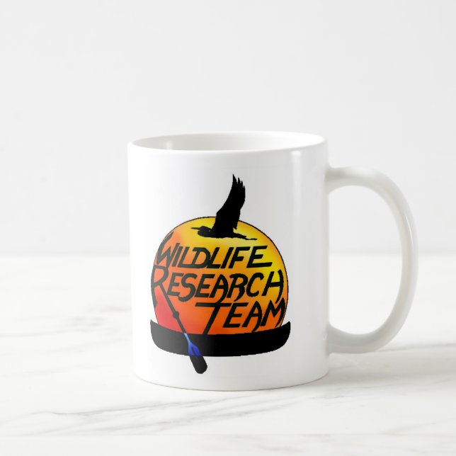 Tasse de logo d'équipe de recherche de faune (Droite)