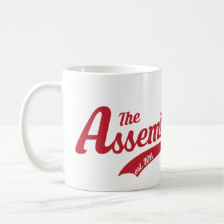 Tasse de logo des textes d'appel d'Assemblée