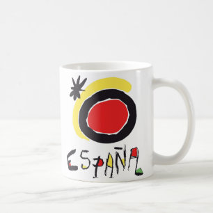 Tasse de logo d'España (Espagne) Miro