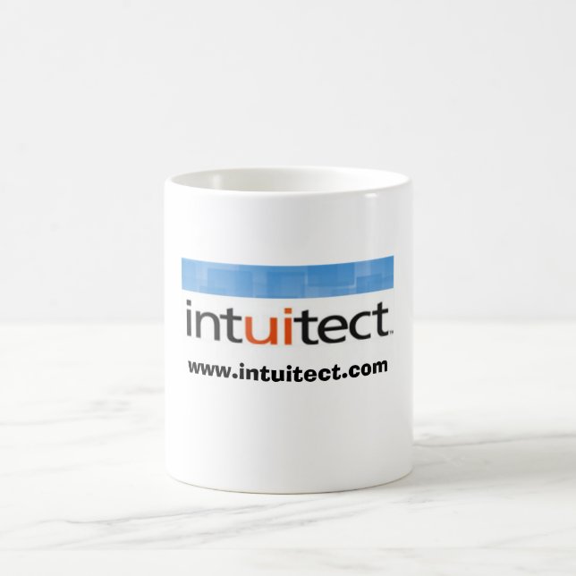 Tasse de logo d'Intuitect (Centre)