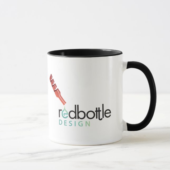 Tasse de Logo-ed de RedBottle (Droite)