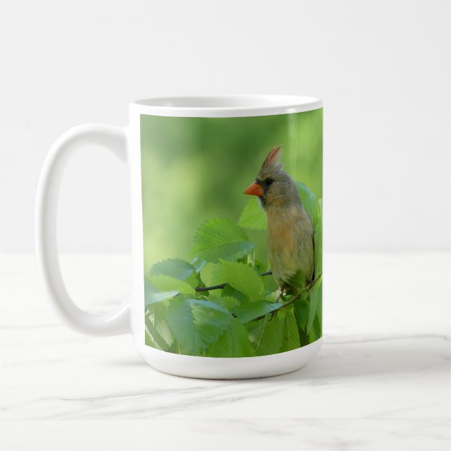 Tasse de l'oiseau Cardinal (Gauche)