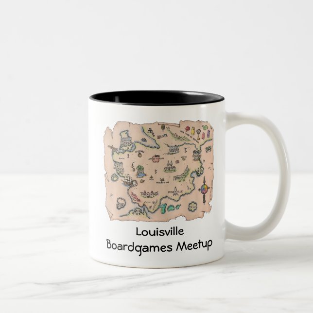 Tasse de Louisville Boardgames Meetup (Droit)
