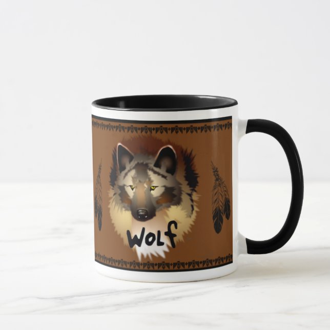 Tasse de loup de Natif américain (Droite)