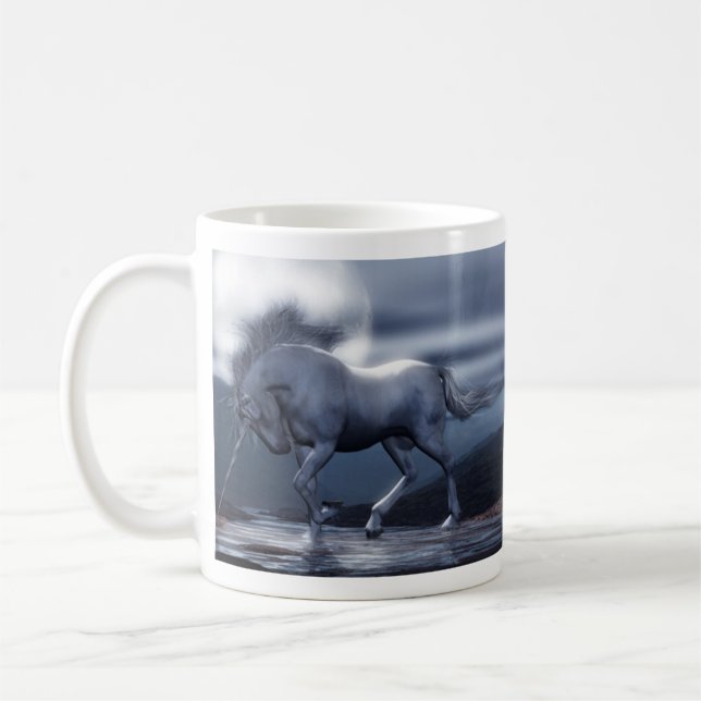 Tasse de lune de licorne (Gauche)