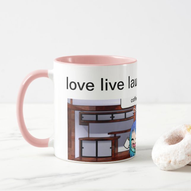 Tasse de Lunime de la vie de Gacha (Avec donut)