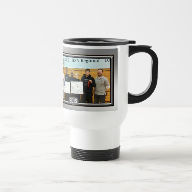Tasse de lutte d'entraîneur avec le NOM, PHOTO (Droite)