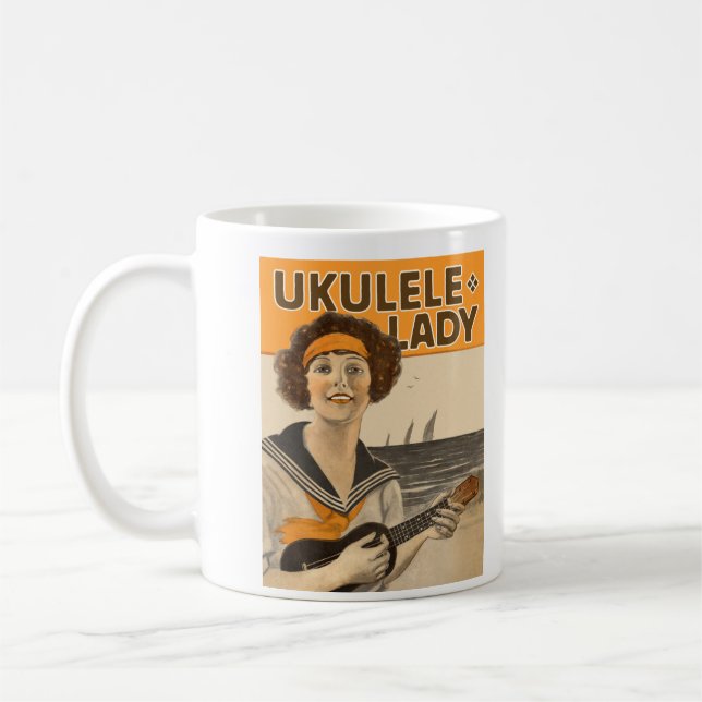 Tasse de Madame #2 d'ukulélé (Gauche)
