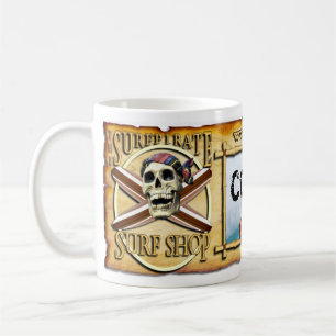 Tasse de magasin de surf du Costa Rica