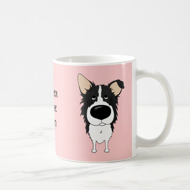 Tasse de maman de border collie (Droite)