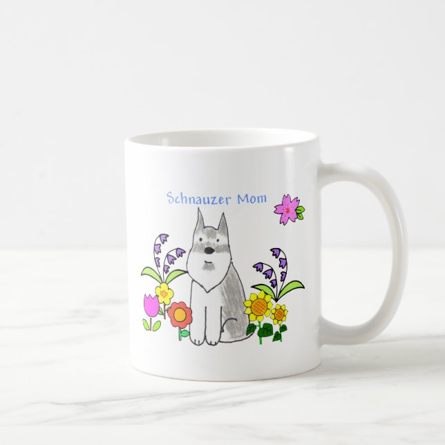 Tasse de maman de Schnauzer (Droite)