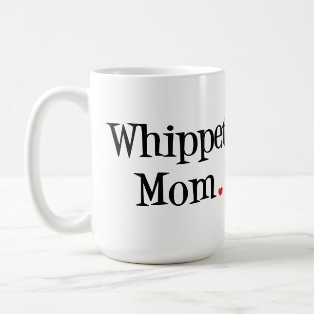 Tasse de maman de whippet (Gauche)