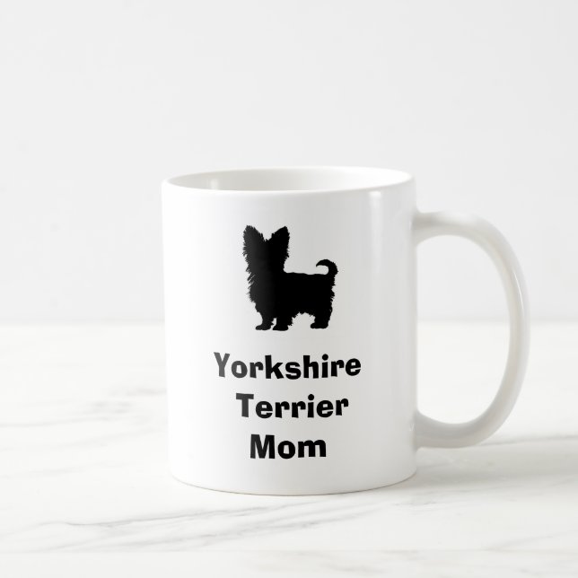 Tasse "de maman de Yorkshire Terrier" (Droite)