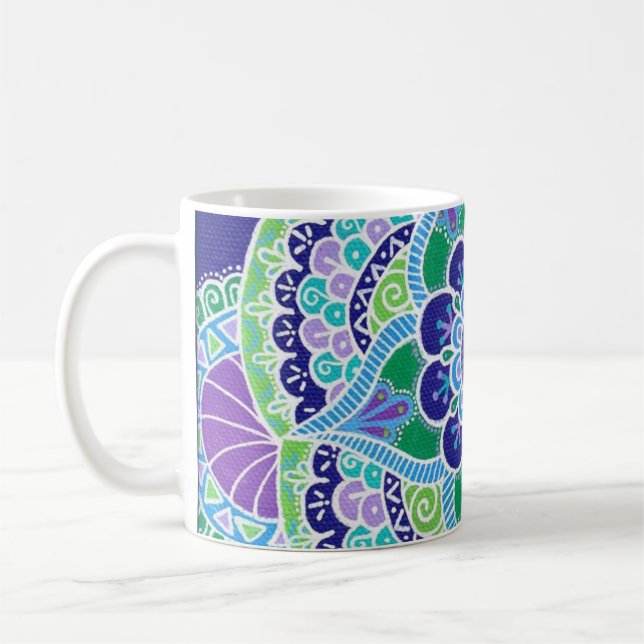 Tasse de mandala (Gauche)