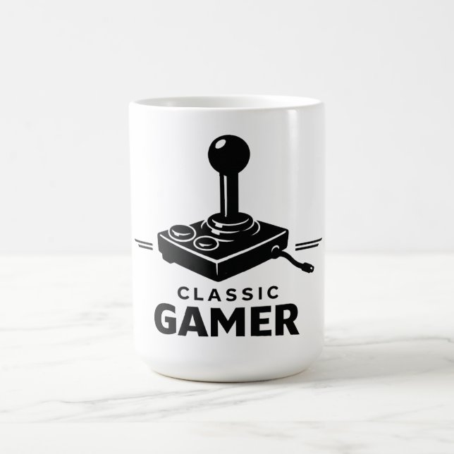 Tasse de manette rétro de joueur classique (Centre)