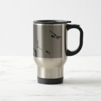Tasse de manie de pigeon