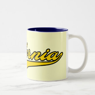 Tasse de manuscrit de la Californie