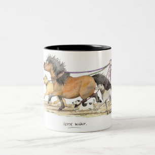 Tasse "de marcheur de cheval"