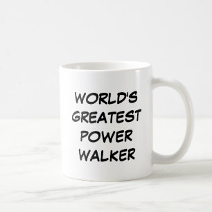 Tasse "de marcheur de la plus grande puissance du