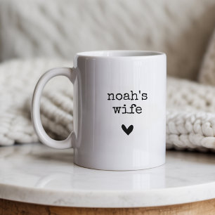 Tasse de mariage avec nom personnalisé Cadeau de n