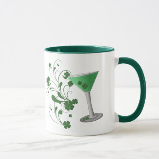 Tasse de Martini du jour de St Patrick