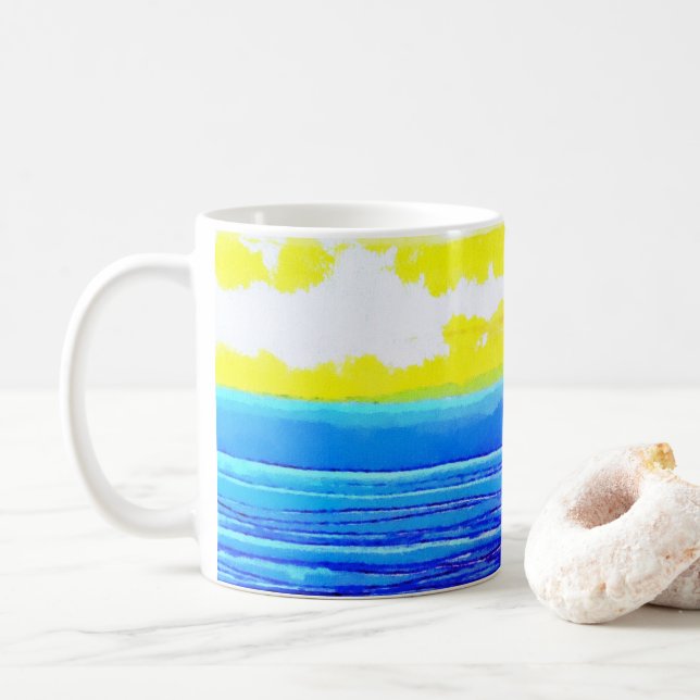 Tasse "de matin de Bayside" (Avec donut)