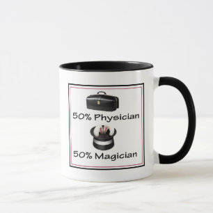 Tasse de médecin magicien drôle