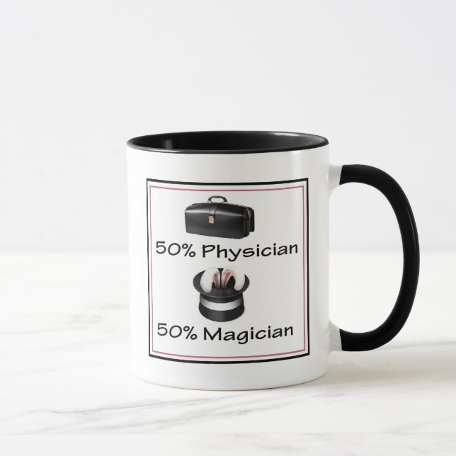 Tasse de médecin magicien drôle (Droite)