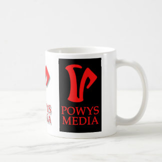 Tasse de médias de Powys (logo 3)