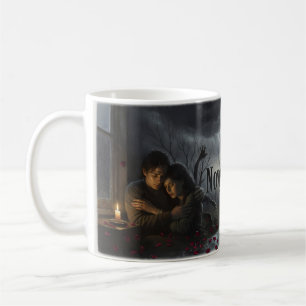 Tasse de mémoire d'amour à la bougie de Novembre P