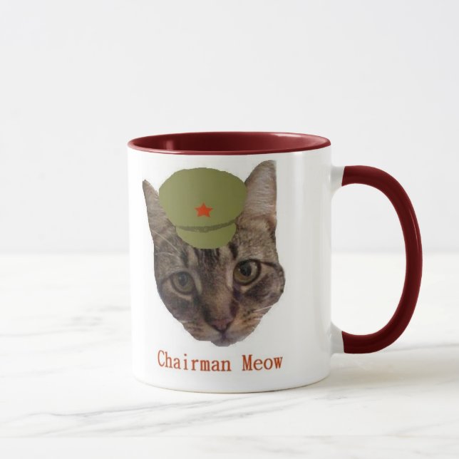 Tasse de Meow de Président (Droite)