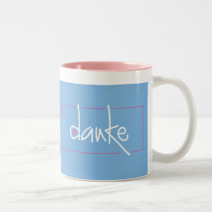Tasse de Merci de Danke dans toute langue