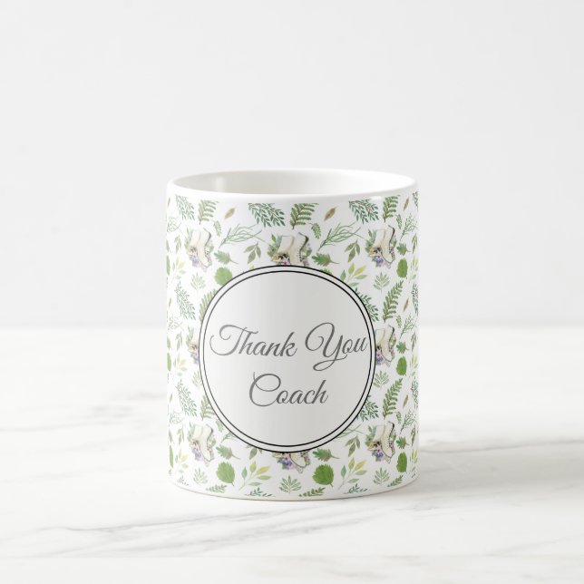 Tasse de Merci d'entraîneur de patinage artistique (Centre)