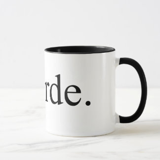 Tasse de Merde pour des danseurs classiques -