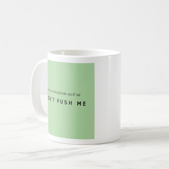 Tasse de Millenneagram 9w8 de *NEW* (Devant gauche)