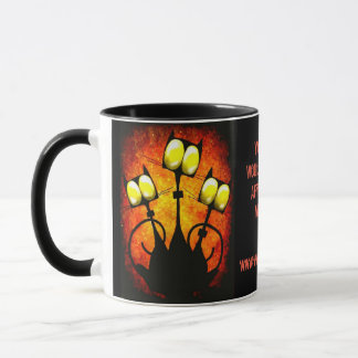 Tasse de minou de mauvaise chance