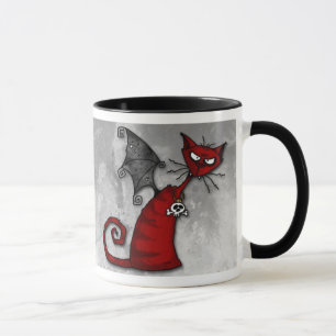 tasse de minou de sort malheureux
