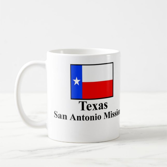Tasse de mission du Texas San Antonio (Gauche)