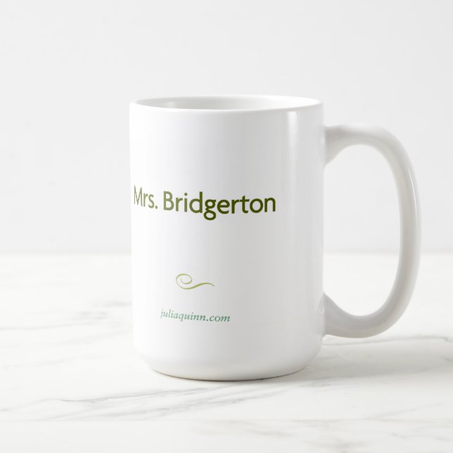 Tasse de "Mme Bridgerton" de Julia Quinn (Droite)