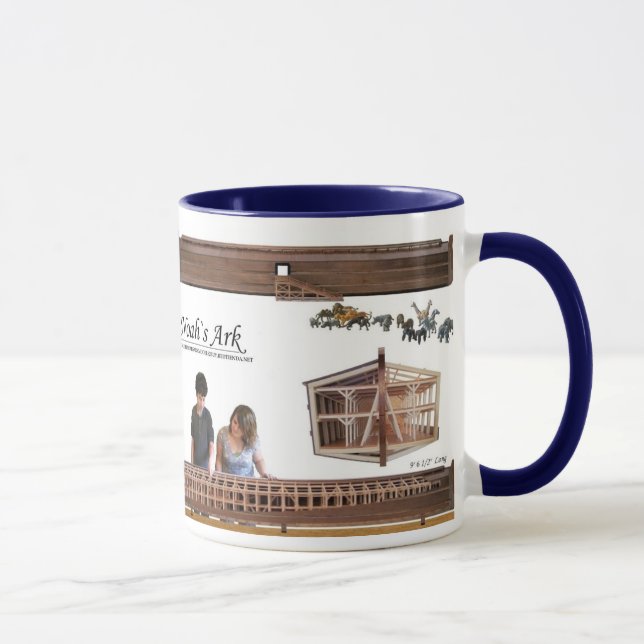 Tasse de modèle d'arche du ` s de Noé (Droite)