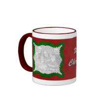 Tasse de modèle de Joyeux Noël - customisée